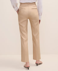 Ann Taylor Cool Sesame The Petite Everyday Ankle Pant in Linen Blend