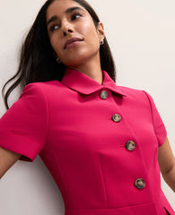 Ann Taylor Granita The Collared Jacket in Fluid Crepe