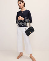 Ann Taylor Night Sky Embroidered Ann Cardigan