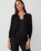 Ann Taylor Black Ann Cardigan