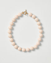 Ann Taylor Ivory Stone Statement Necklace