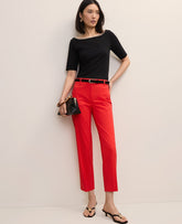 Ann Taylor Aperol The Cotton Crop Pant