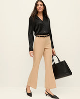 Ann Taylor Cafe Au Lait The Jayne Crop Trouser