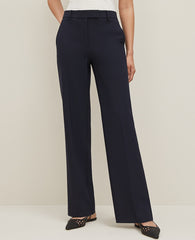 Ann Taylor Deep Navy Sky The Trouser in Seasonless Stretch