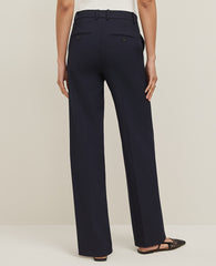 Ann Taylor Deep Navy Sky The Trouser in Seasonless Stretch