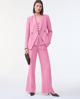 Ann Taylor Smokey Rose The Cutaway Blazer in Fluid Crepe
