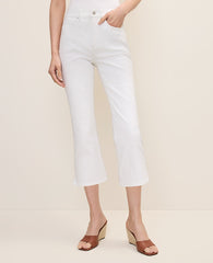 Ann Taylor White The Capri Jean