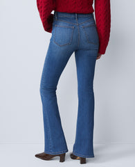 Ann Taylor Refined Dark Indigo Wash The Boot Jean