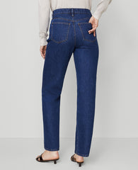 Ann Taylor Vintage Dark Wash The Perfect Straight Jean