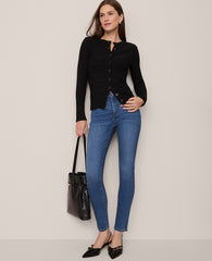 Ann Taylor Classic Mid Wash The Skinny Jean in Classic Wash