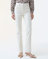 Ann Taylor Ivory The Slim Jean — Curvy Fit