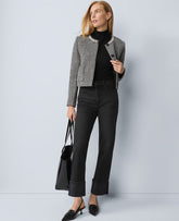 Ann Taylor Washed Black The Boyfriend Jean
