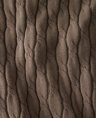 Ann Taylor Saddle Brown Haven Well Within Organic Cotton Cashmere Cable Joggers