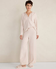Ann Taylor Pearl Haven Well Within Featherweight Cashmere Wide Leg Pants