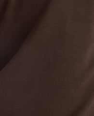 Ann Taylor Coffee Bean Haven Well Within Organic Cotton Interlock Half-Zip Collared Top