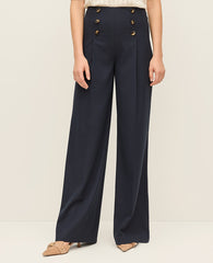 Ann Taylor Night Sky The Wide-Leg Sailor Pant