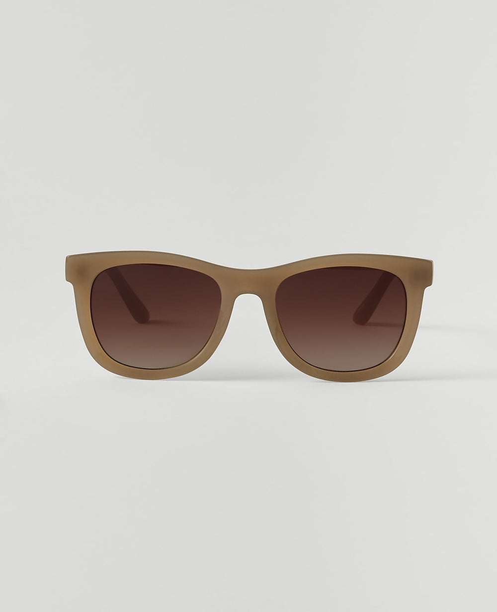 Ann Taylor Light Brown Sugar Rounded Square Sunglasses