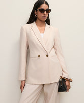 Ann Taylor Almond Slice The Crosby Blazer