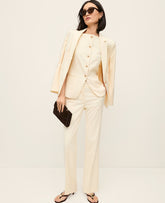 Ann Taylor Almond Oil The Straight Pant