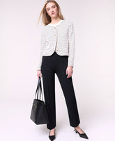 Ann Taylor Black Weekend Easy Fit Flare Ankle Pant