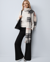 Ann Taylor Black Weekend Easy Wide-Leg Pant in CloudPlush
