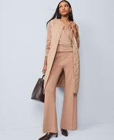 Ann Taylor Flower Pot Weekend Easy Wide-Leg Pant in CloudPlush