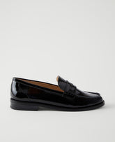 Ann Taylor Black Weekend Collection Patent Penny Loafer