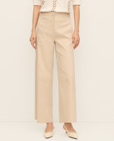 Ann Taylor Toasted Oat The Petite Grace Straight Pant — Curvy Fit