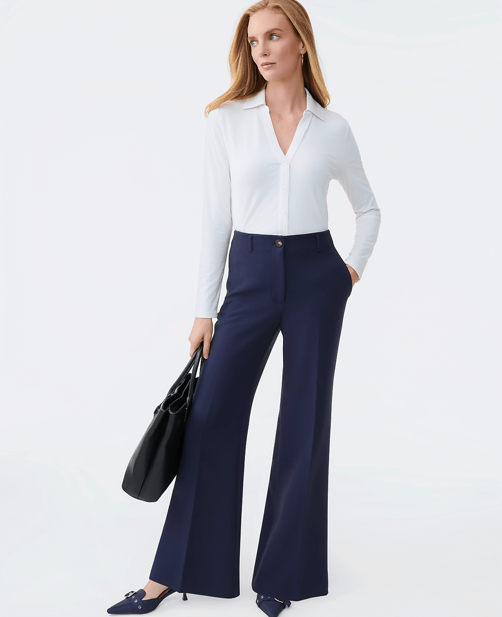Ann Taylor Night Sky The Margot Trouser in Bi-Stretch