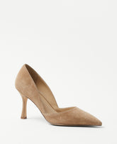 Ann Taylor Posh Camel Azra Suede Pump