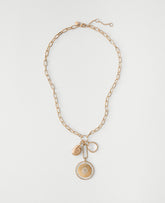 Ann Taylor Goldtone Charm Necklace