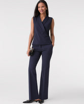 Vinci Leather Night Sky The Jayne Trouser in Ponte