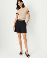 Vinci Leather Black The Mid Short