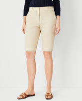 Vinci Leather Soft Khaki The Boardwalk Short — Curvy Fit