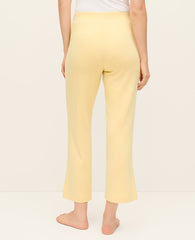 Vinci Leather Sun Soaked Wide-Leg Lounge Pants