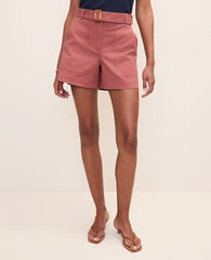 Ann Taylor Terra Toscana Petite Weekend Belted Short
