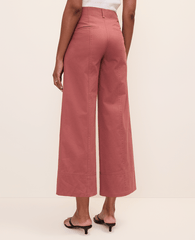 Ann Taylor Terra Toscana Petite Weekend Wide-Leg Ankle Pant