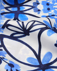 Ann Taylor White Paisley Silk Scarf