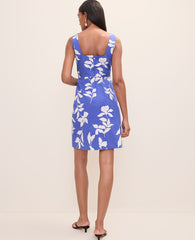Ann Taylor Dream Blue Floral Sheath Dress