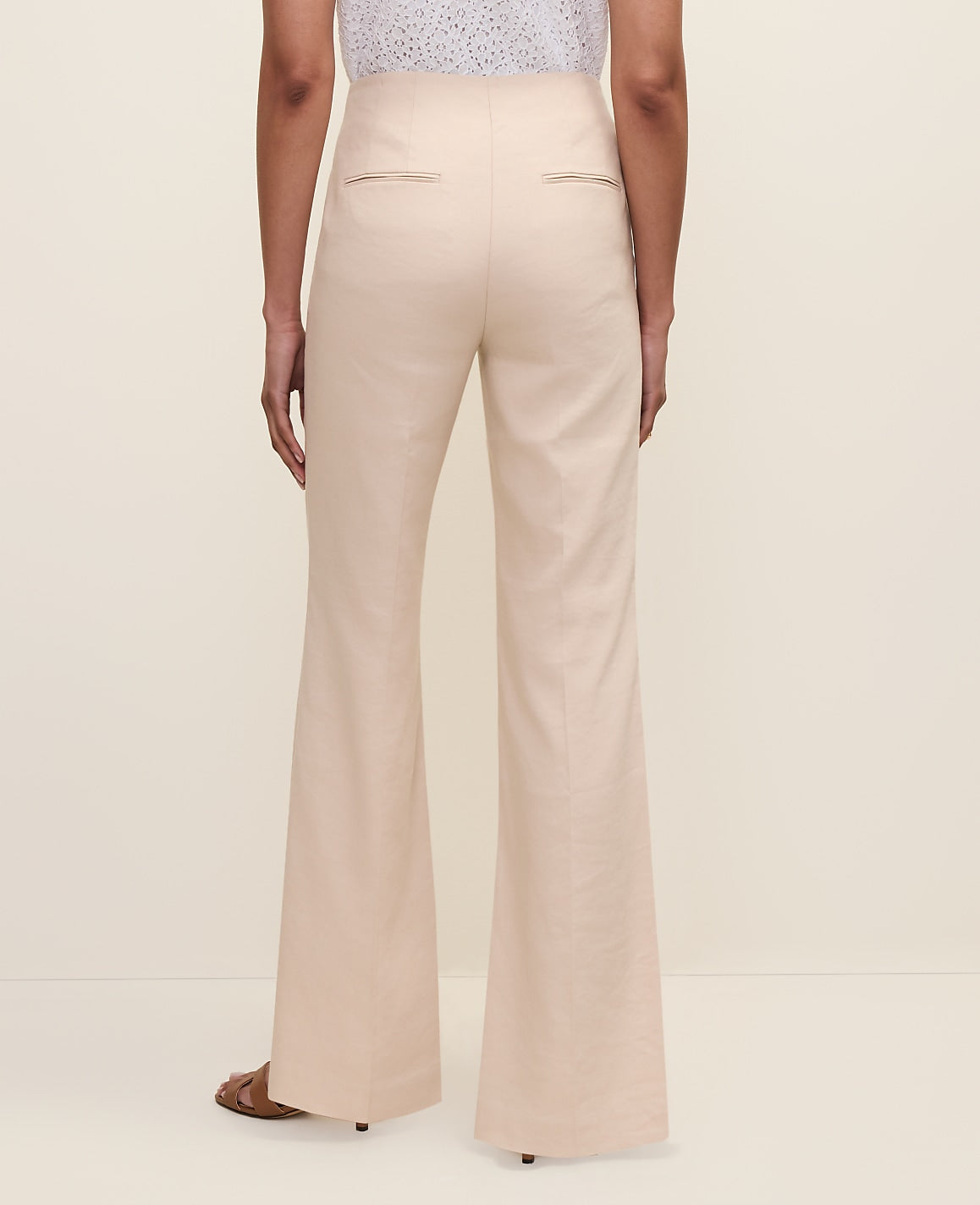 Ann Taylor Sail Cloth The Linen Trouser