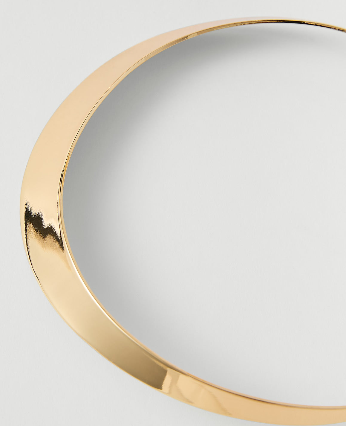 Ann Taylor Goldtone Metal Cuff Necklace