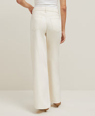 Ann Taylor Ivory The Drawstring Slouchy  Jean
