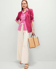 Ann Taylor Ivory The Drawstring Slouchy  Jean