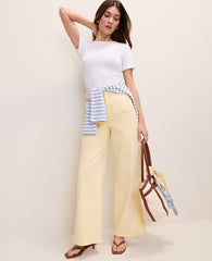Ann Taylor Lemon Pavlova The Denim Trouser