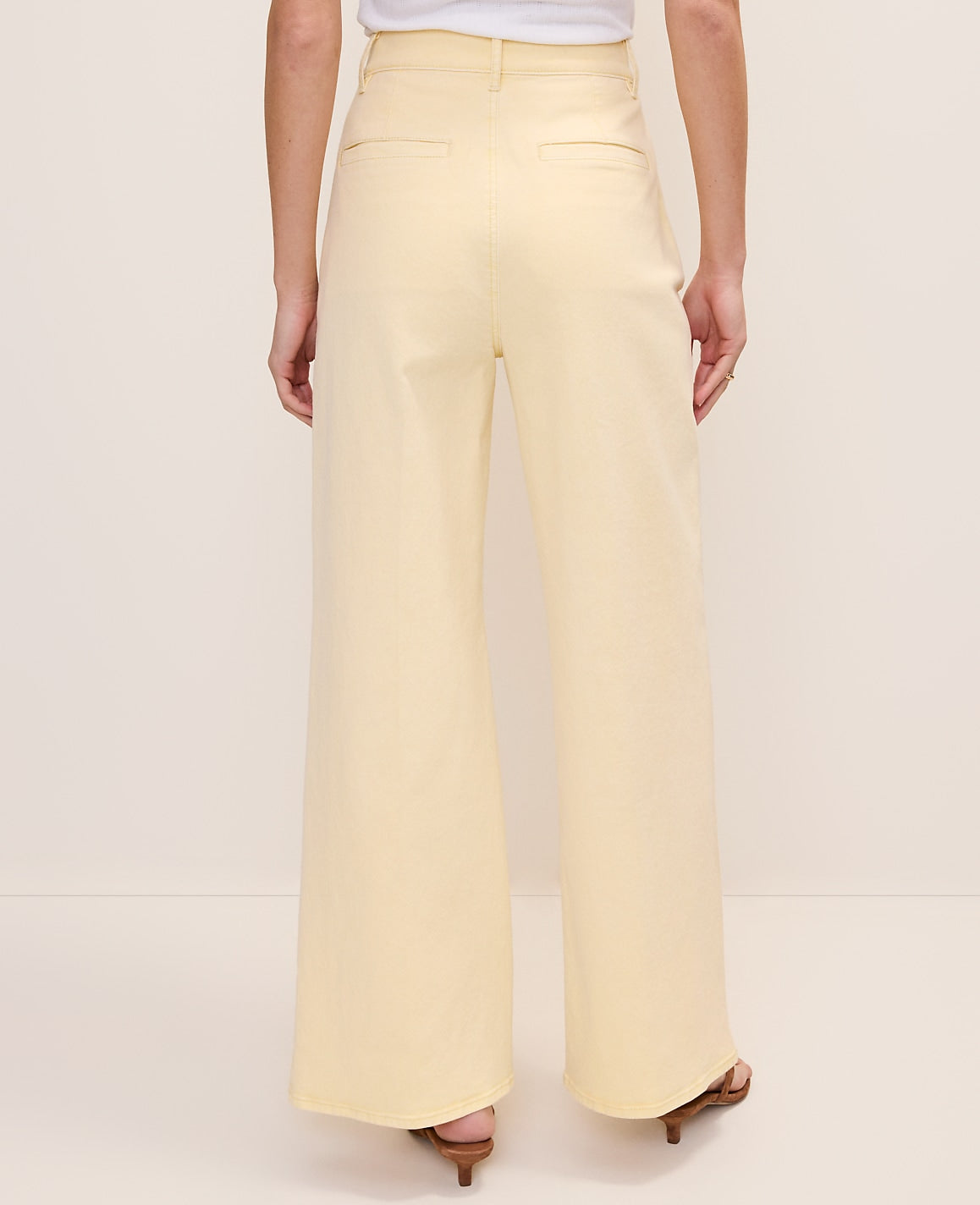 Ann Taylor Lemon Pavlova The Denim Trouser