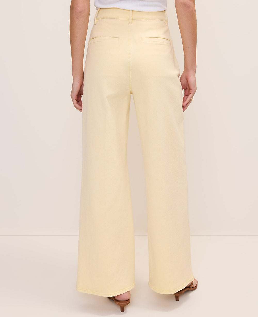 Ann Taylor Lemon Pavlova The Denim Trouser