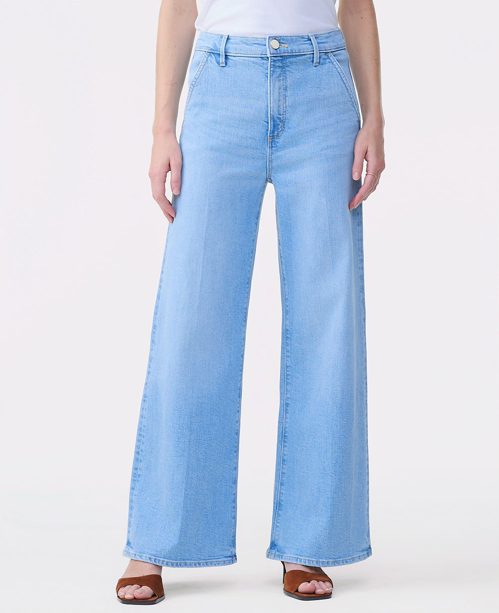 Ann Taylor Light Wash Indigo The Denim Trouser