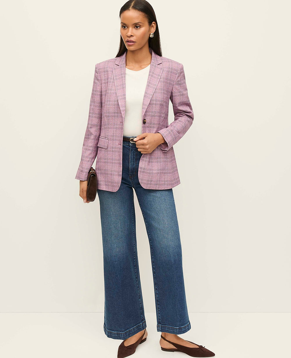 Ann Taylor Luxe Indigo Wash The Trouser Jean