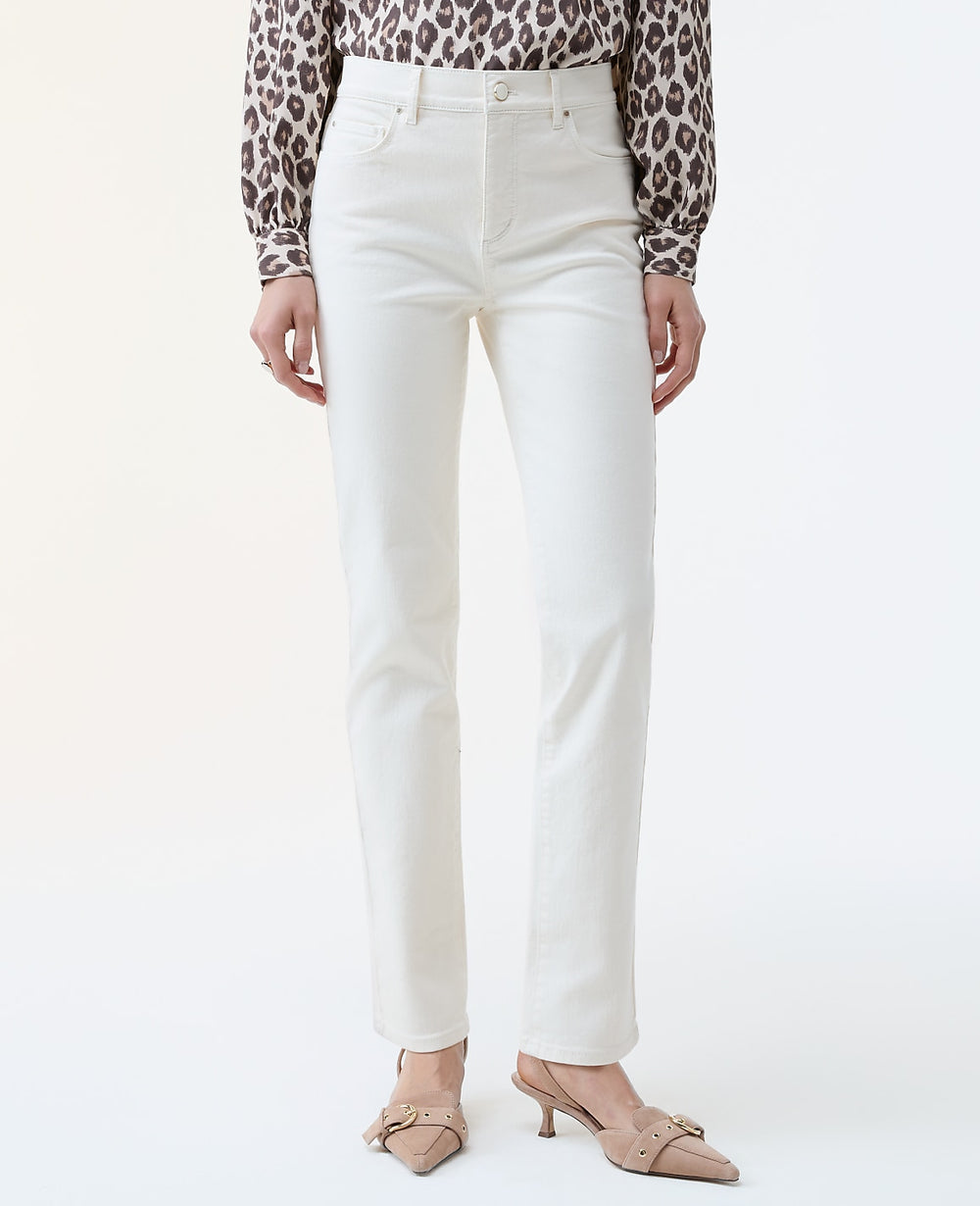 Ann Taylor Ivory The Slim Jean