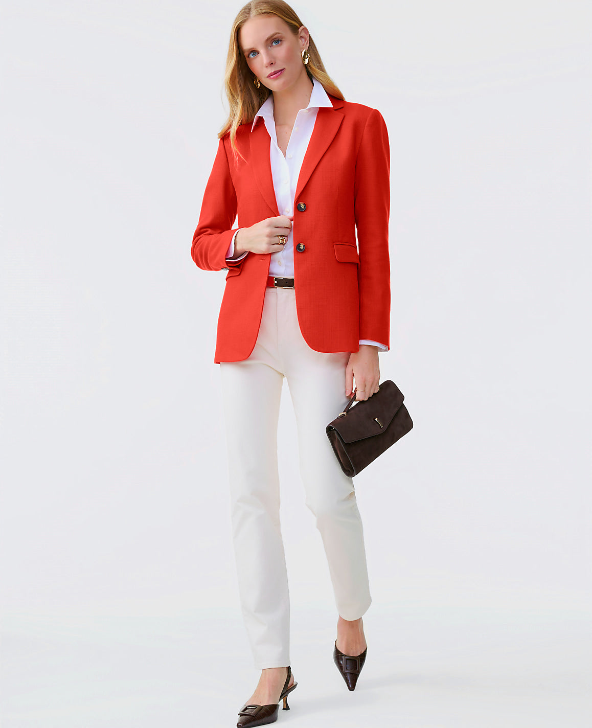 Ann Taylor Ivory The Slim Jean